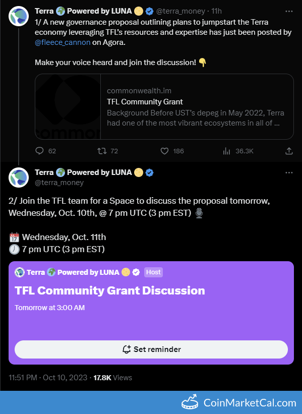 Community Grant X Space