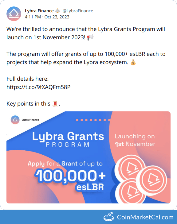 Grants Program Launch