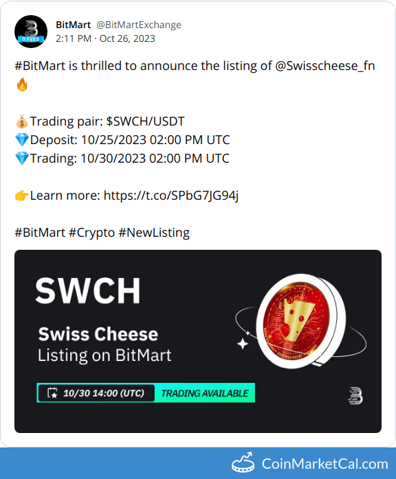 BitMart Listing