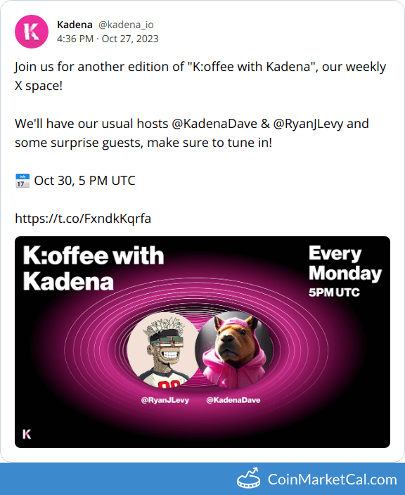 K:offee with Kadena