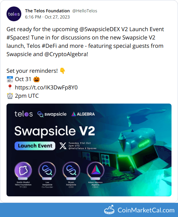 Swapsicle DEX V2 Spaces