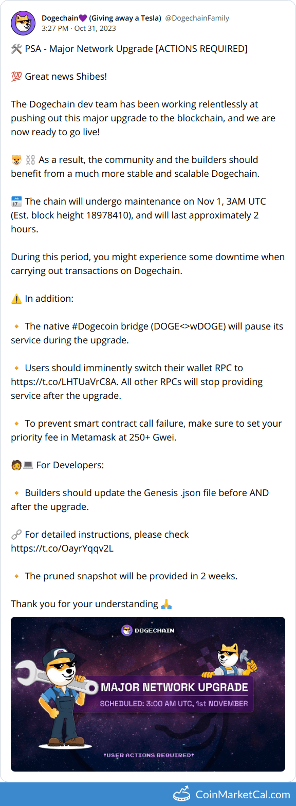 Network Upgrade