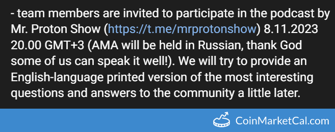 AMA on Mr. Proton Show