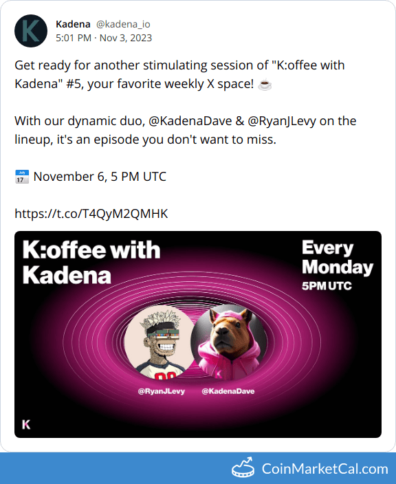 K:offee with Kadena