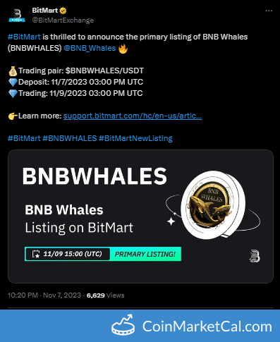 BitMart Listing