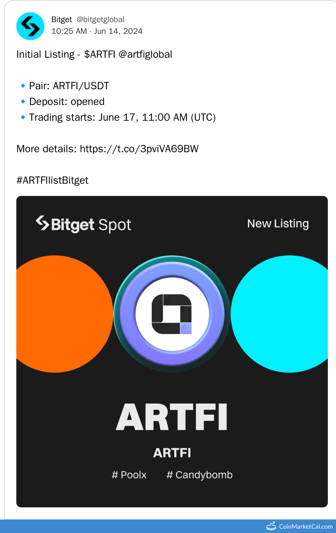 Bitget Listing