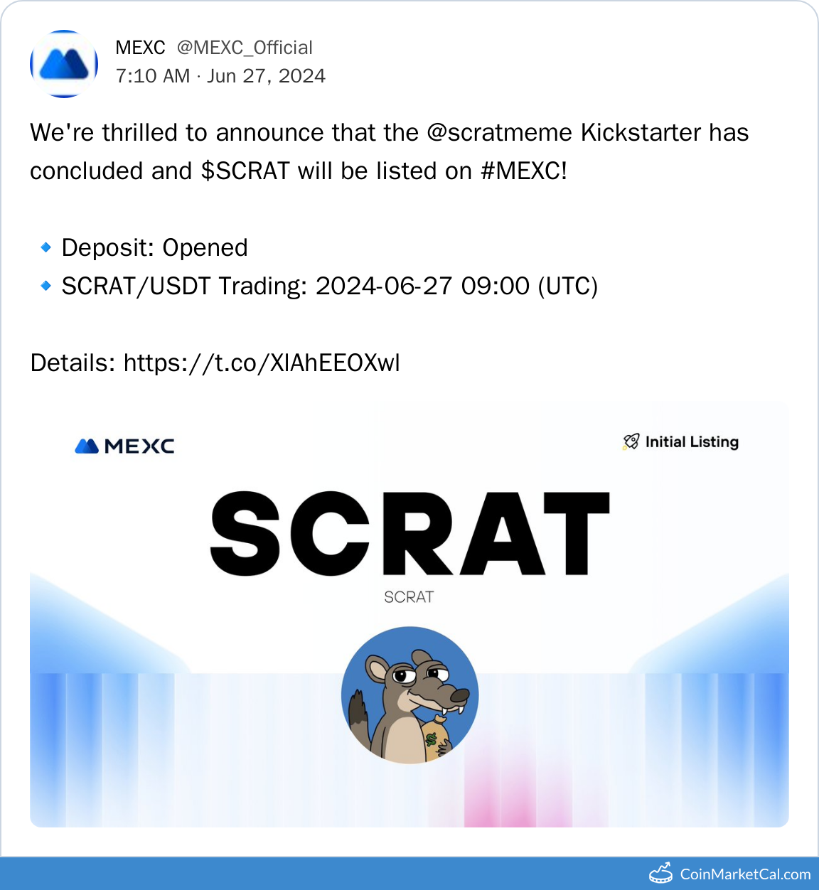 MEXC Listing