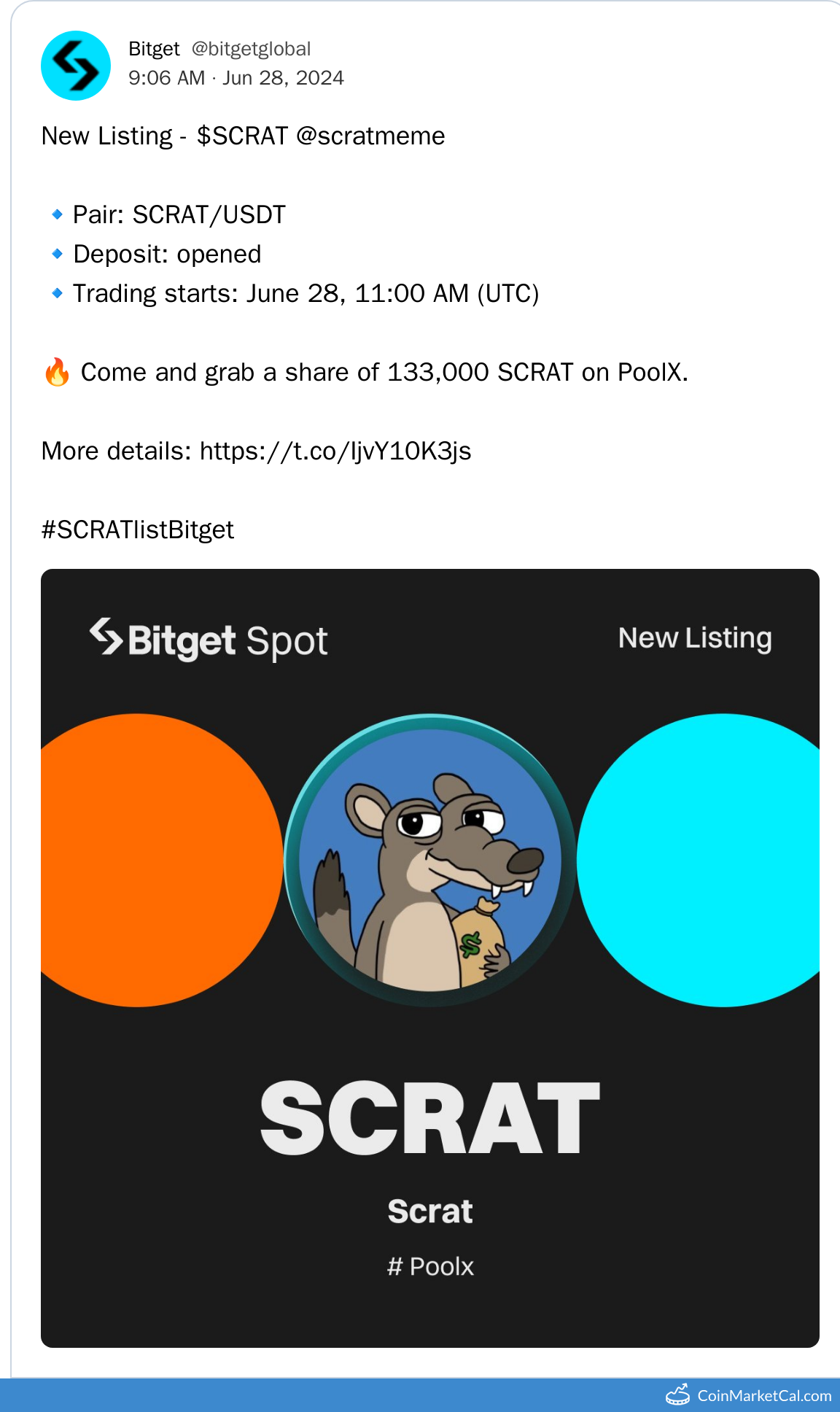 Bitget Listing