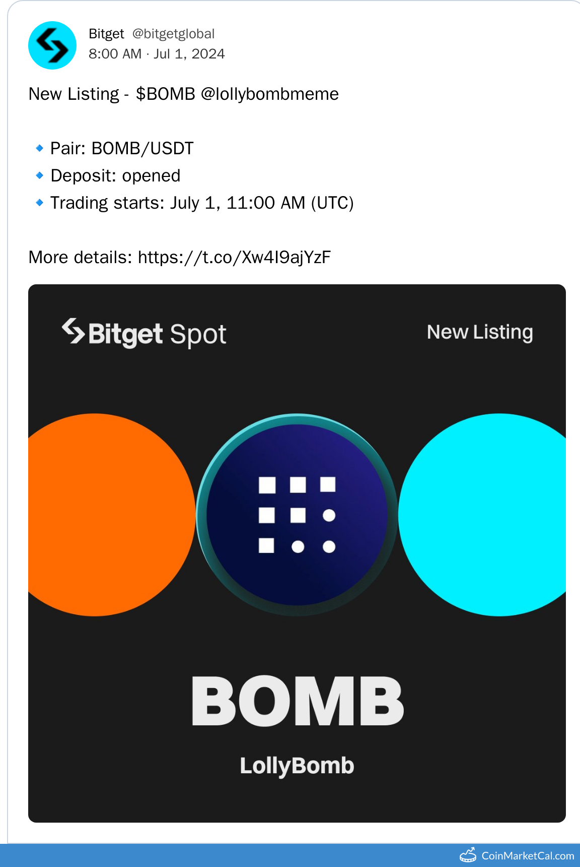 Bitget Listing
