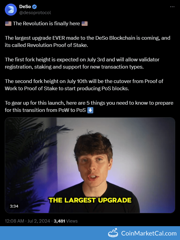 Second Fork Height