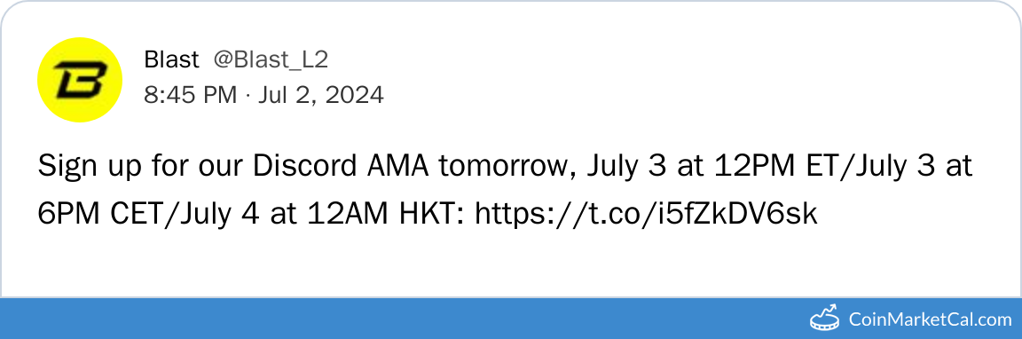 Discord AMA