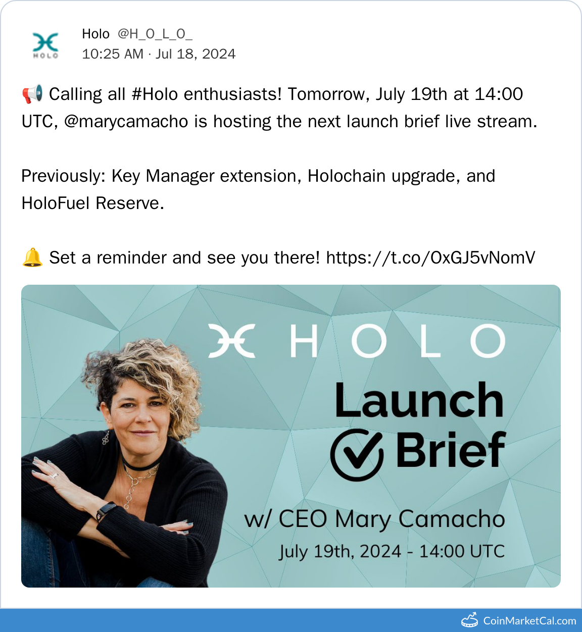 Launch Brief Stream