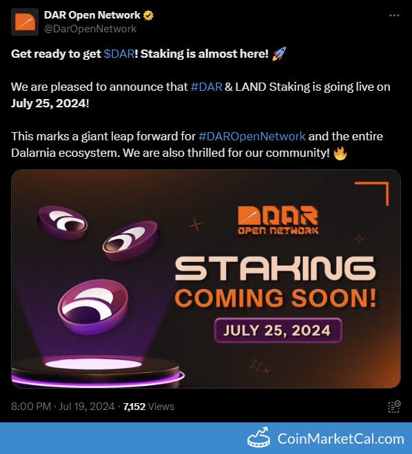 DAR & LAND Staking