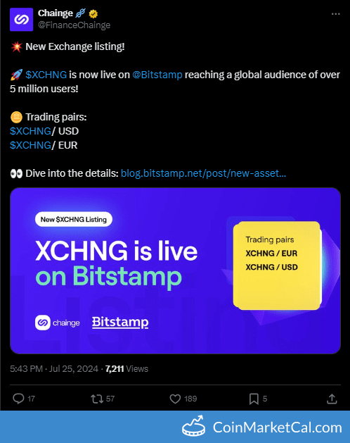 Bitstamp Listing