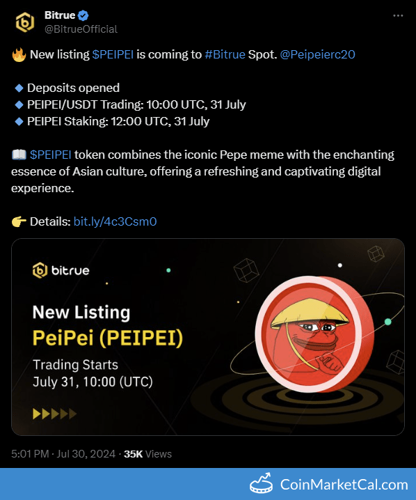 Bitrue Listing