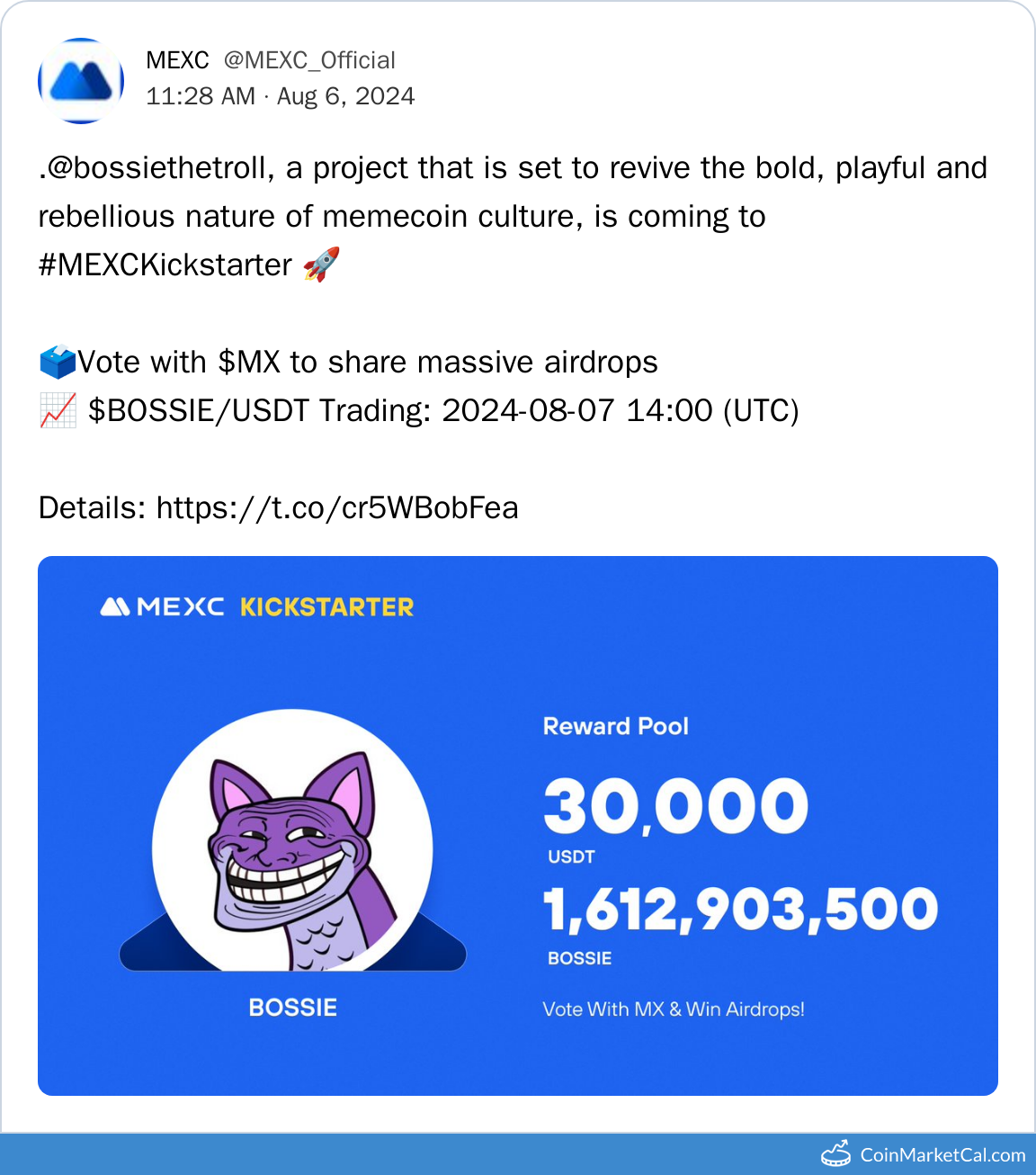 MEXC Listing