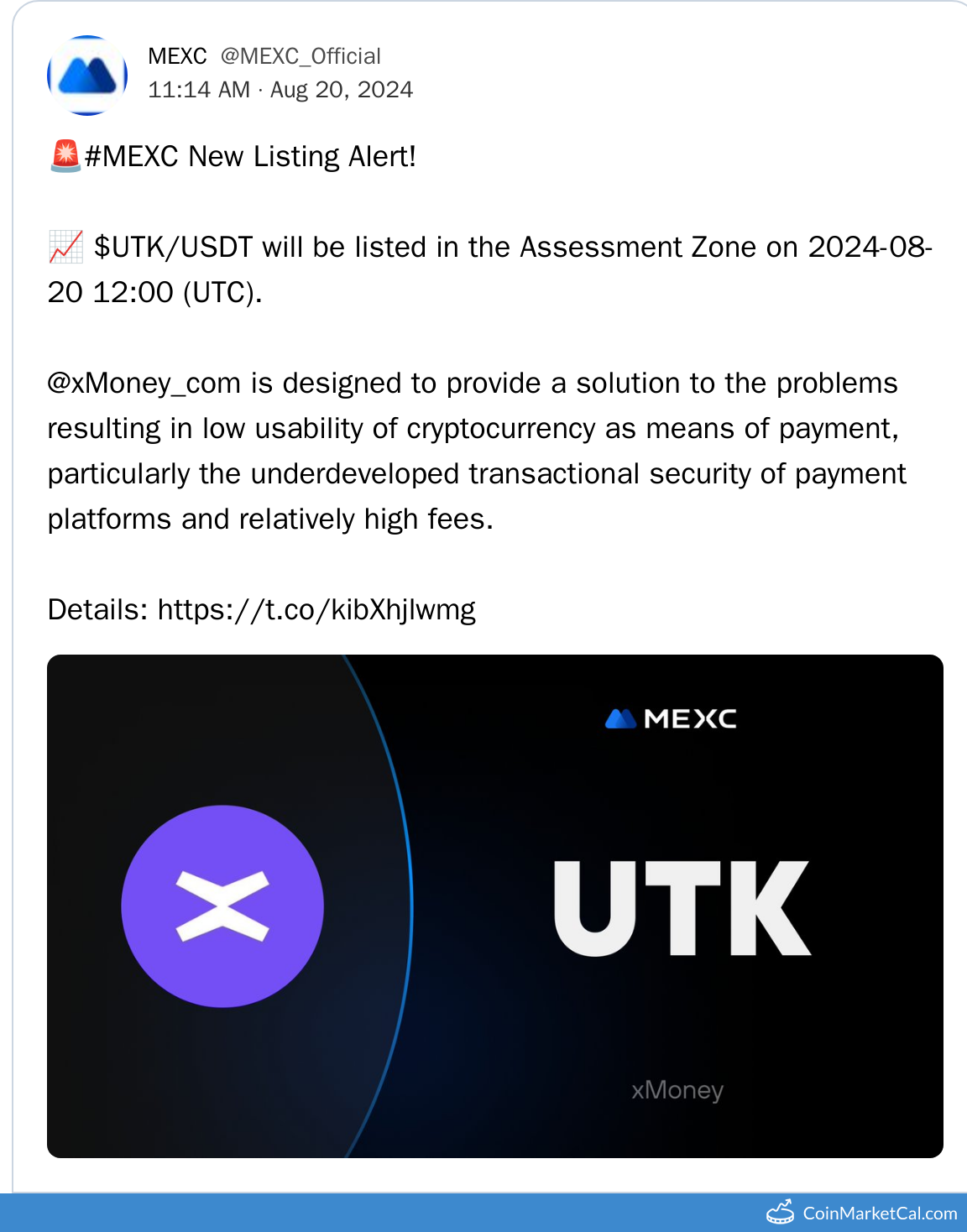 MEXC Listing