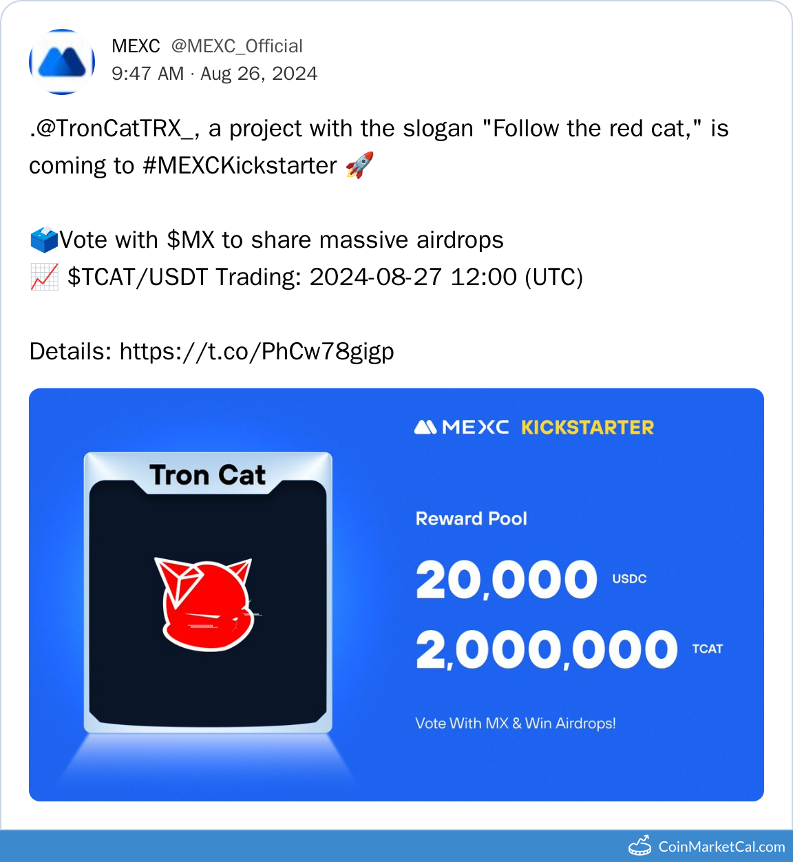 MEXC Listing
