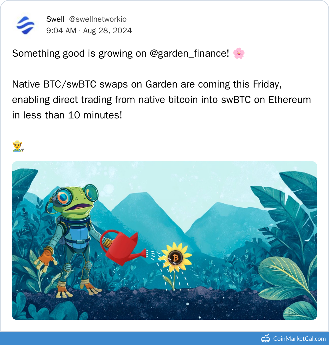 Native BTC/SwBTC Swaps