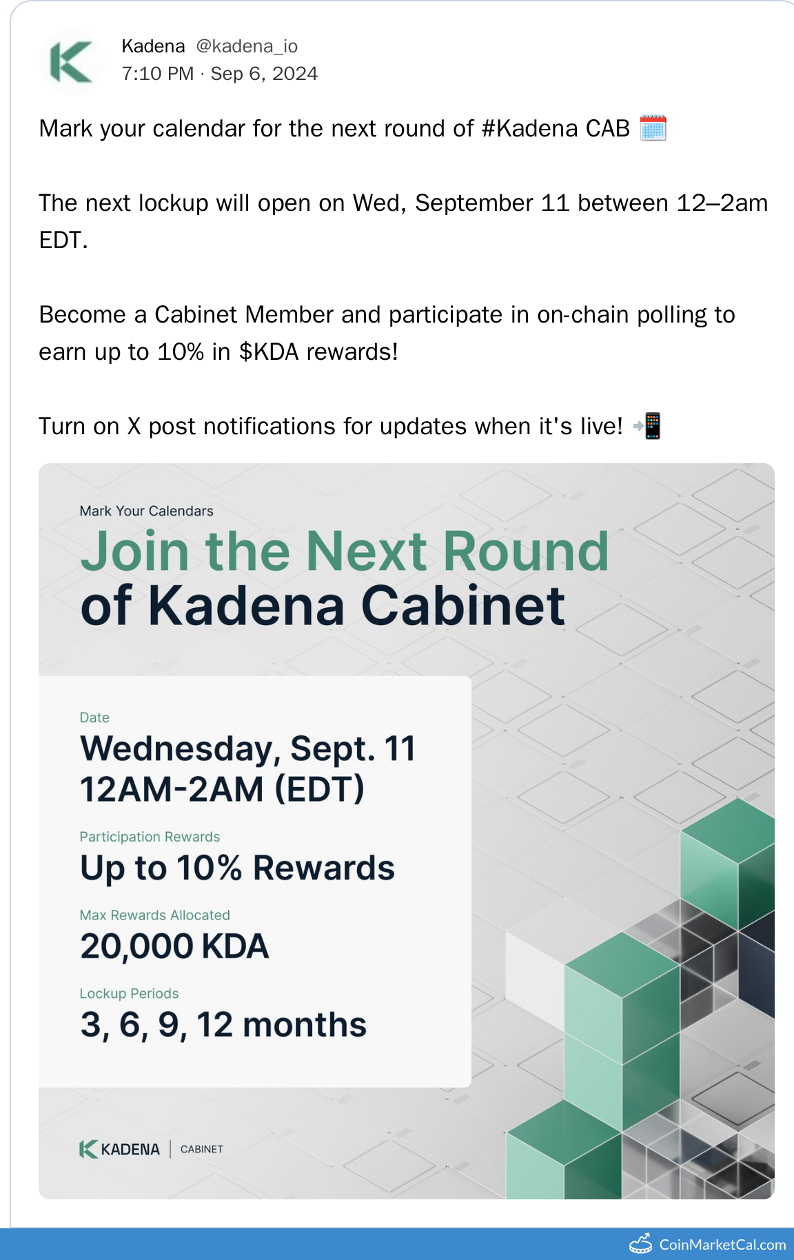 Kadena CAB Lockup