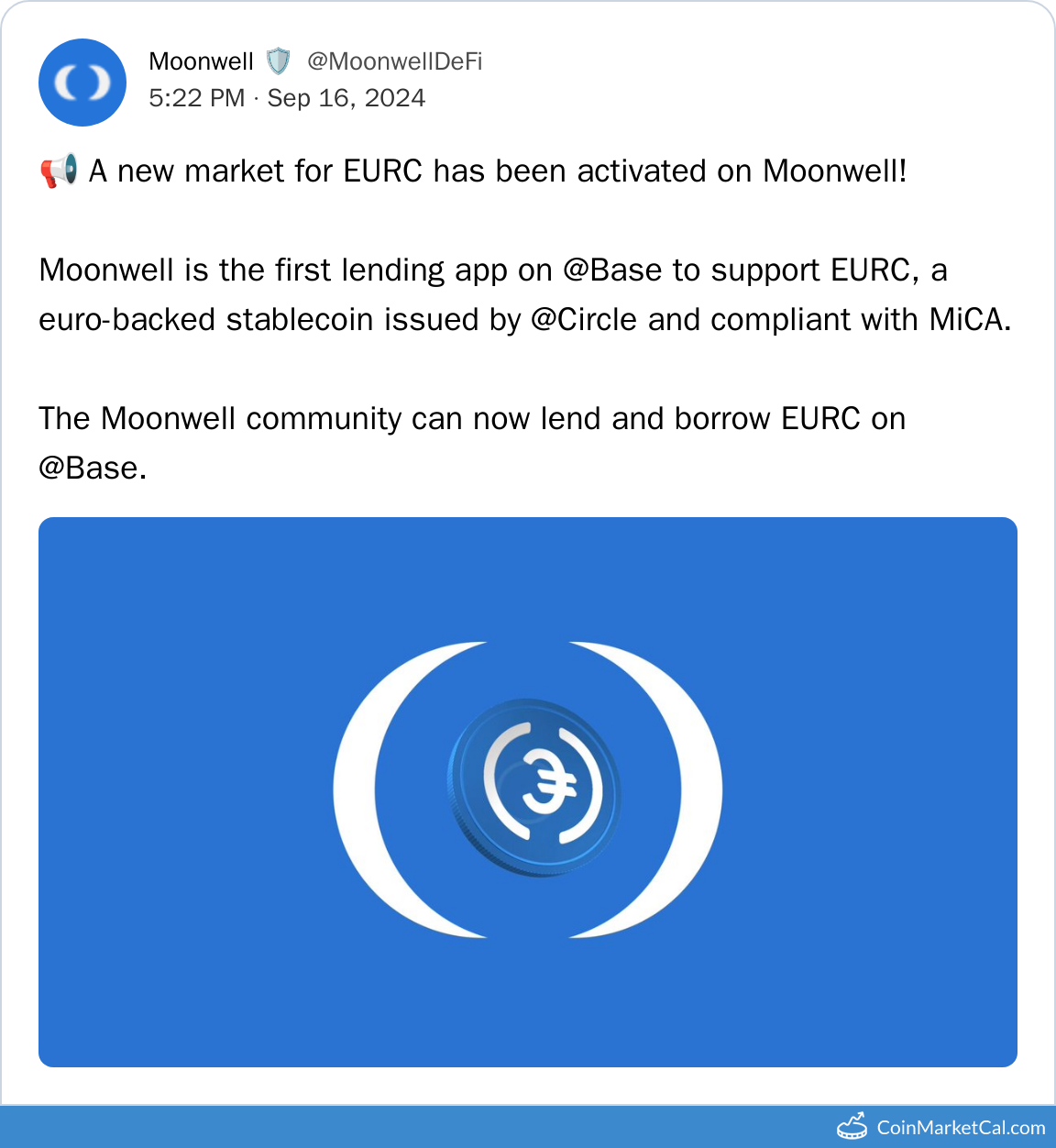 EURC Integration