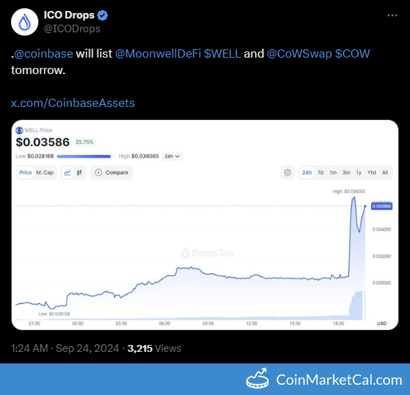 Coinbase Listing