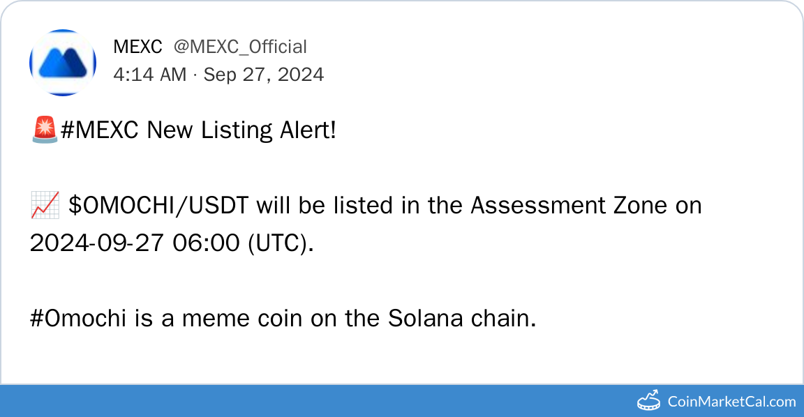 MEXC Listing