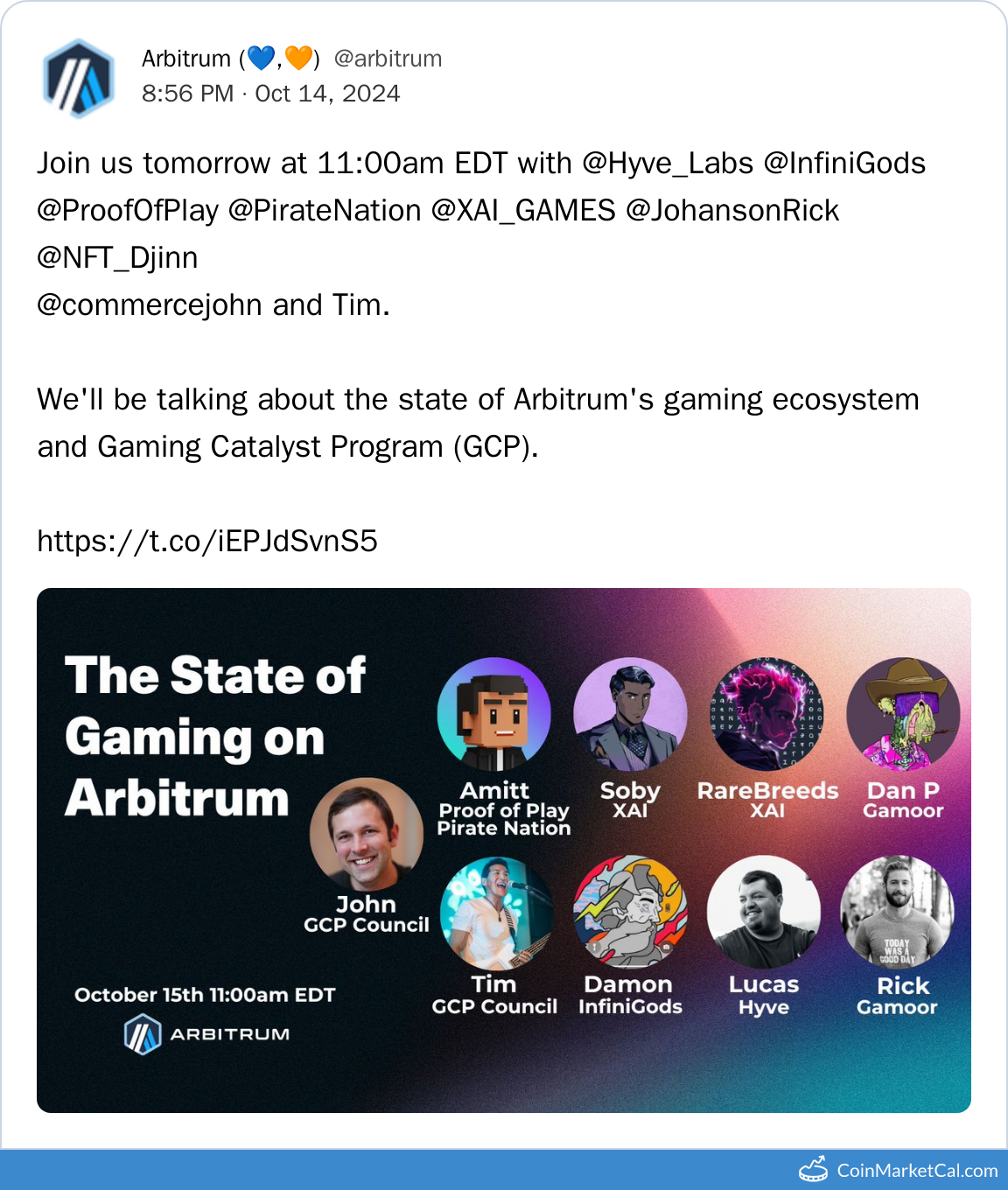 Arbitrum Gaming Talk