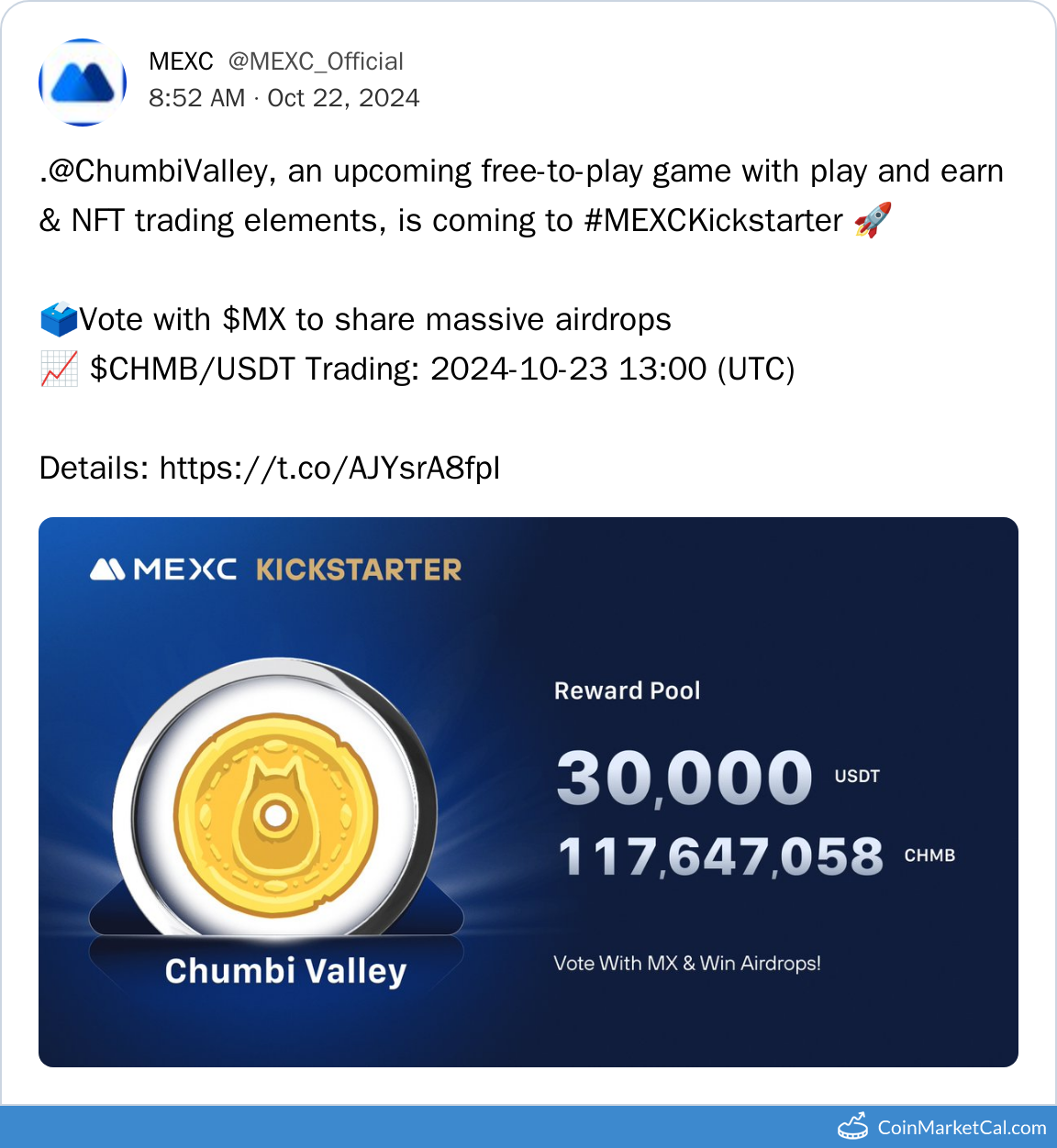 MEXC Global Listing