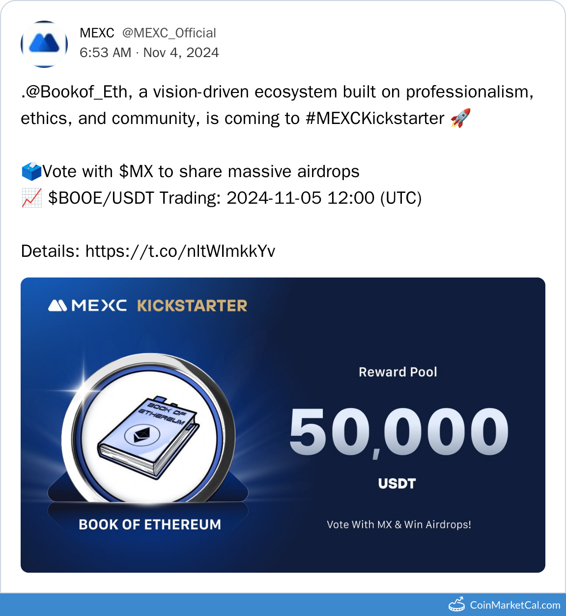 MEXC Listing