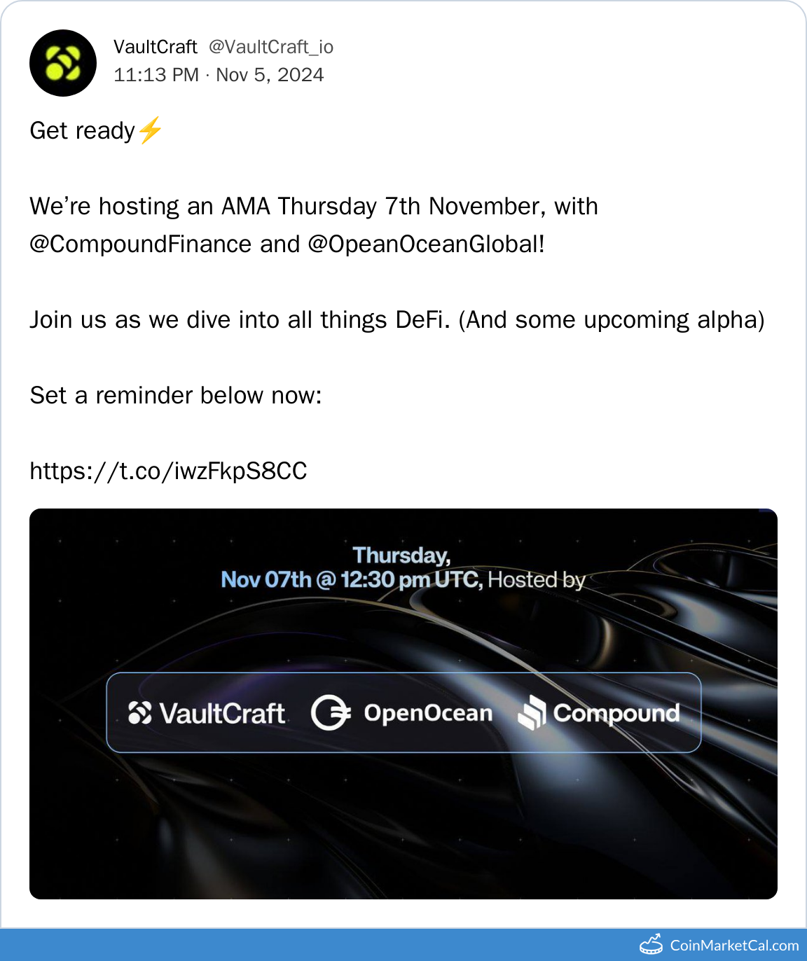 VCX, COMP, and OOE AMA
