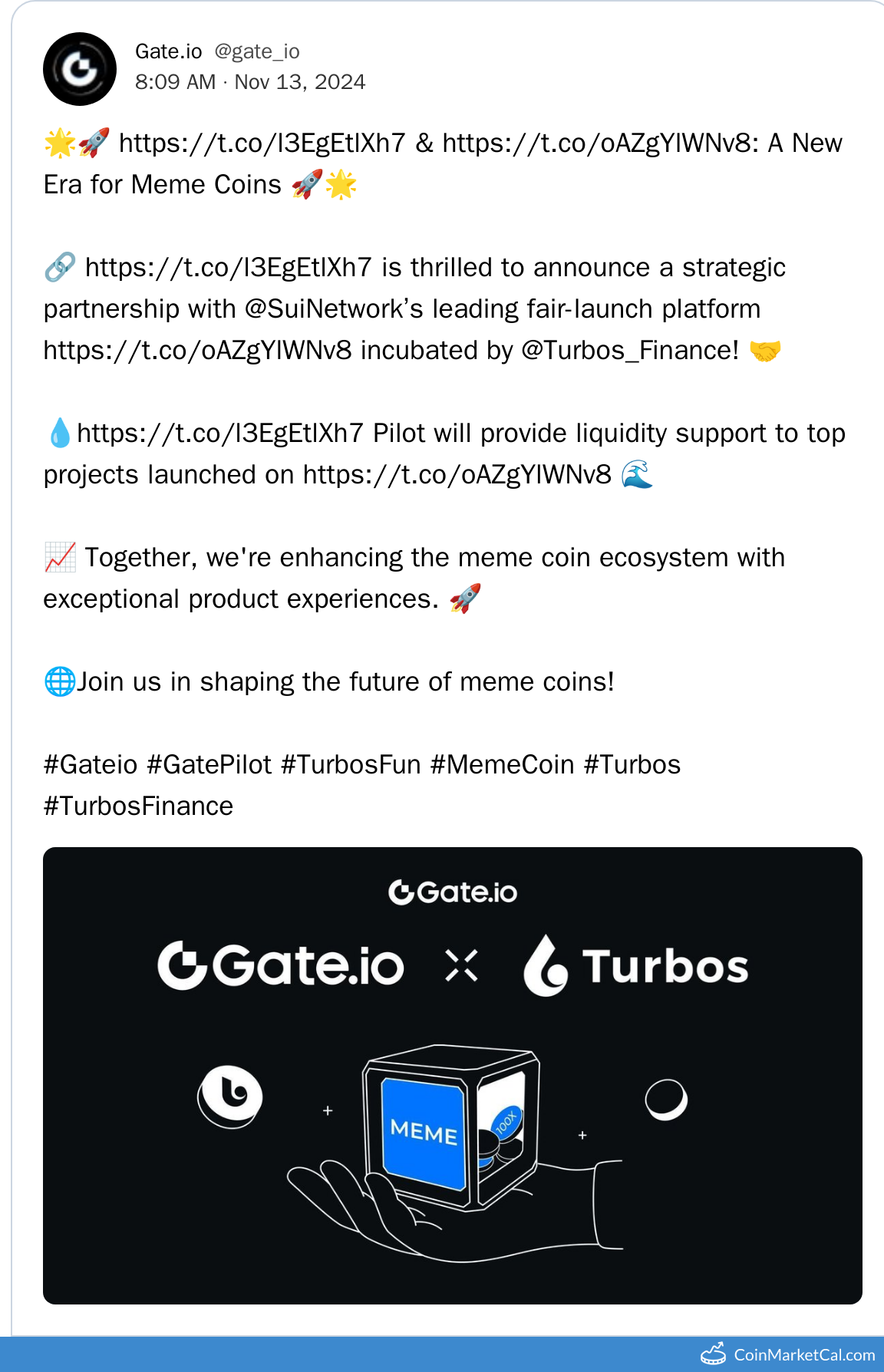 Gate.io Partnership