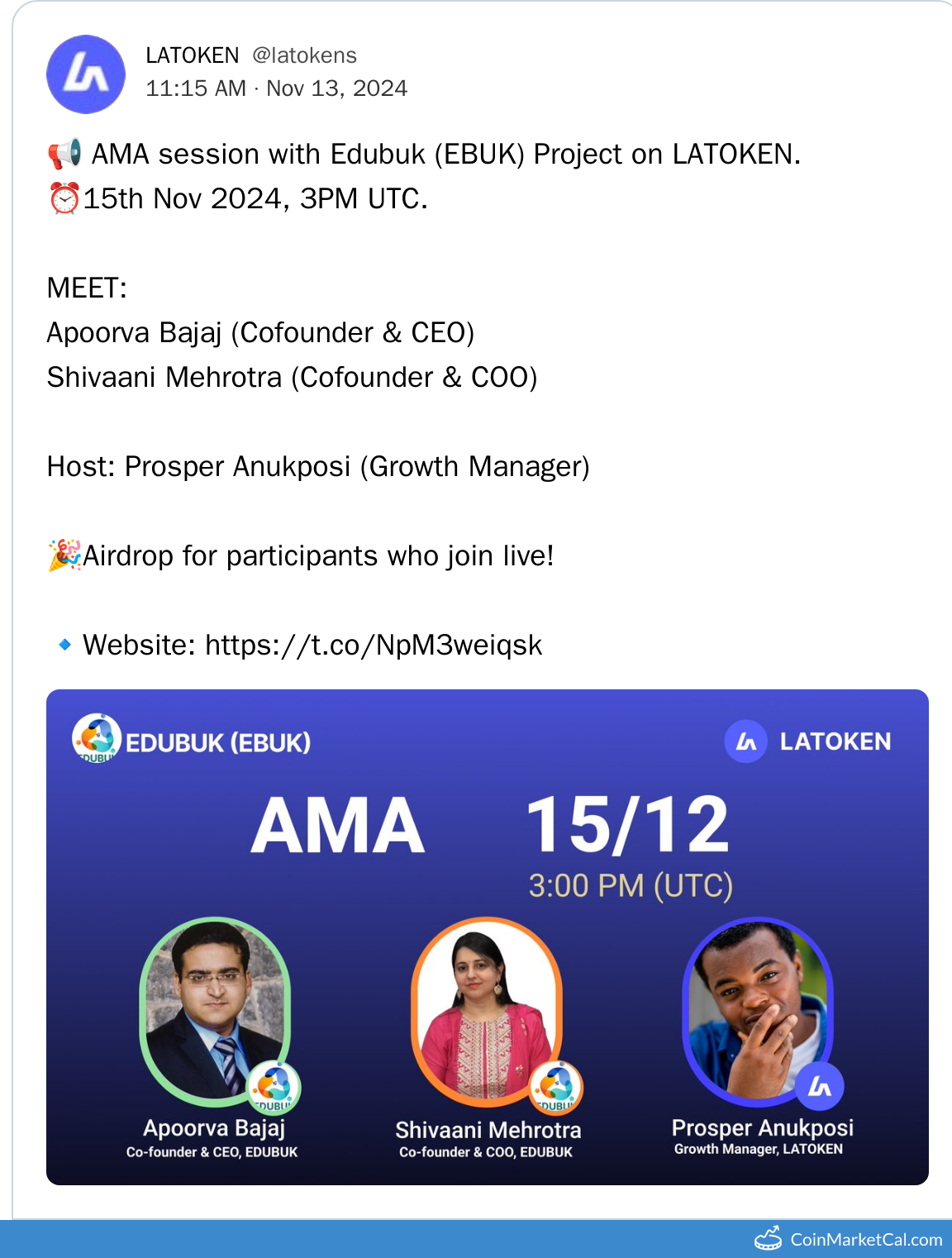 Edubuk AMA Session