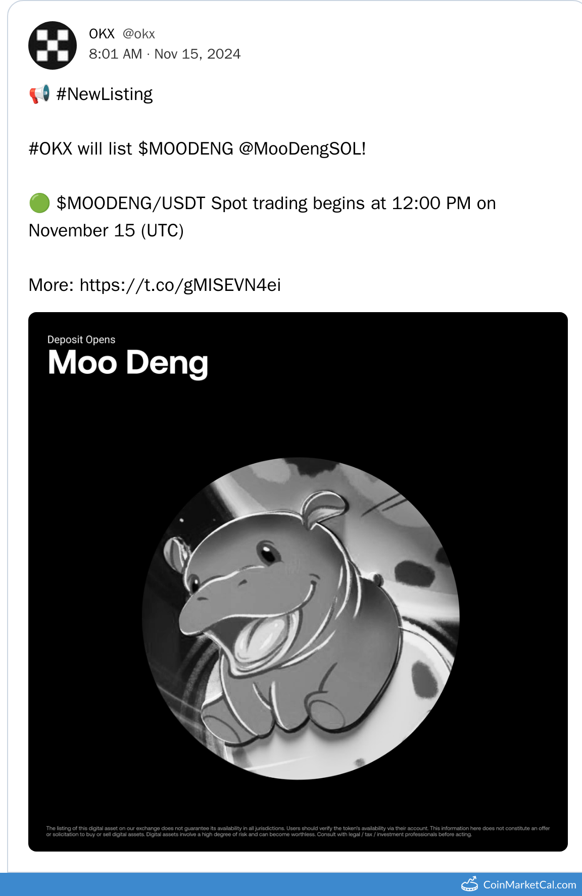 OKX Listing