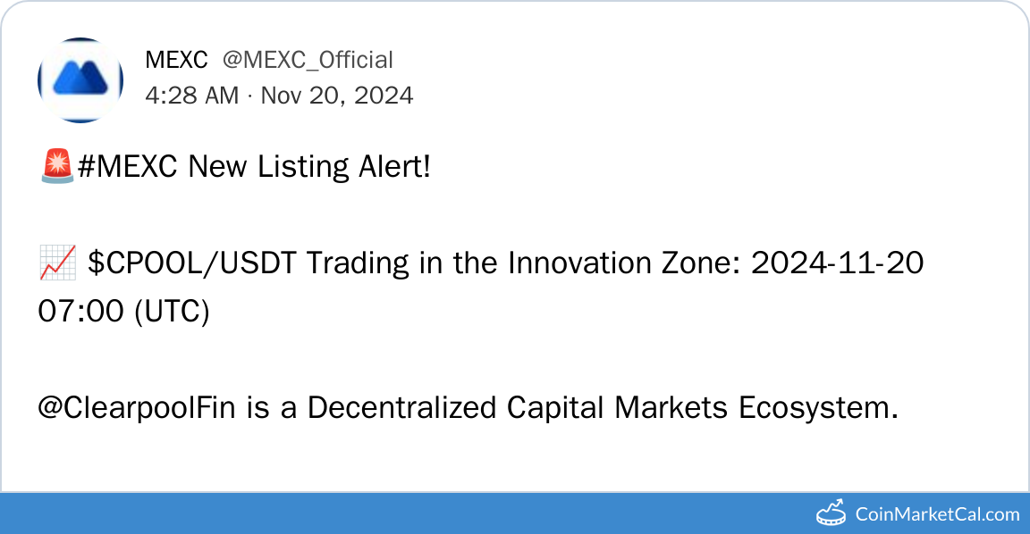 MEXC Listing