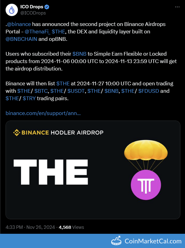 Binance Listing