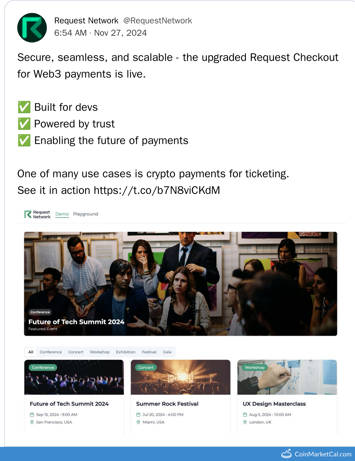 Request Checkout Launch