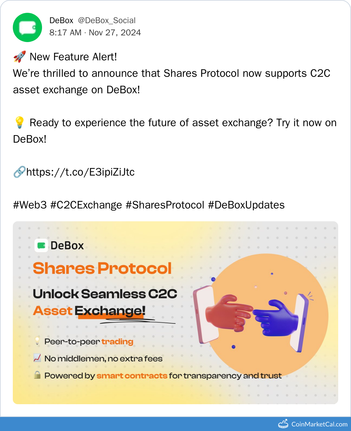 New Shares Protocol