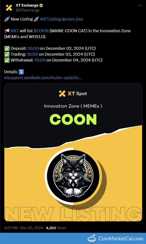 XT Listing