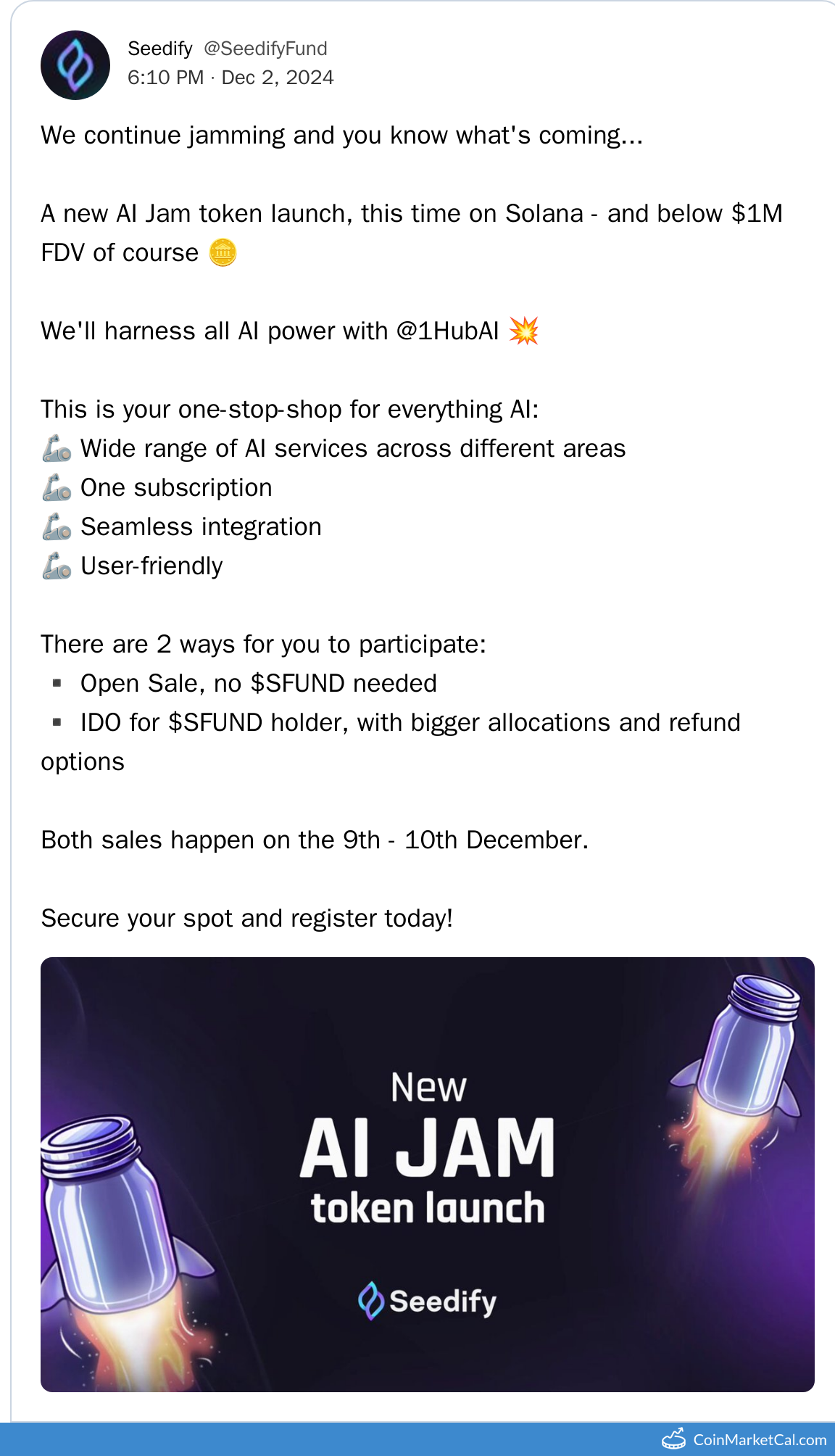 1Hub.ai on Seedify