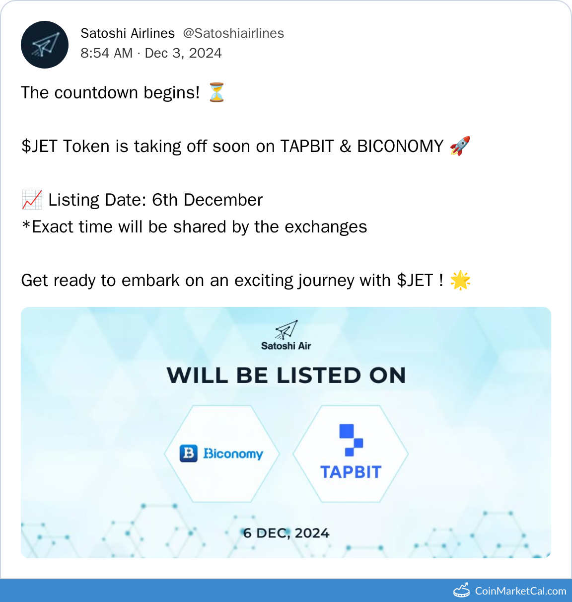 Tapbit & Biconomy Listing
