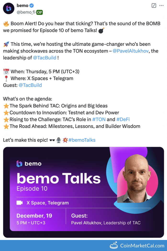 Bemo Talks