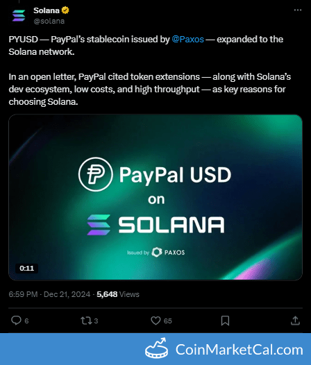 PayPal USD On Solana