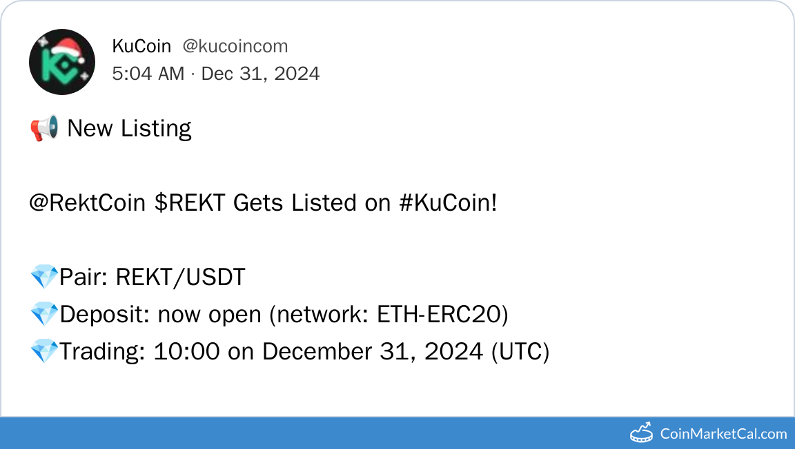 KuCoin Listing