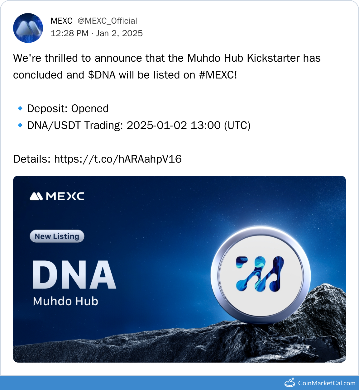 MEXC Listing