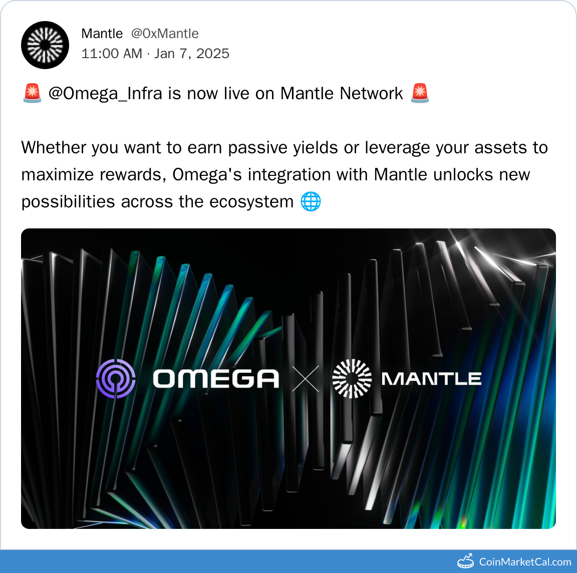 Omega Infra on Mantle