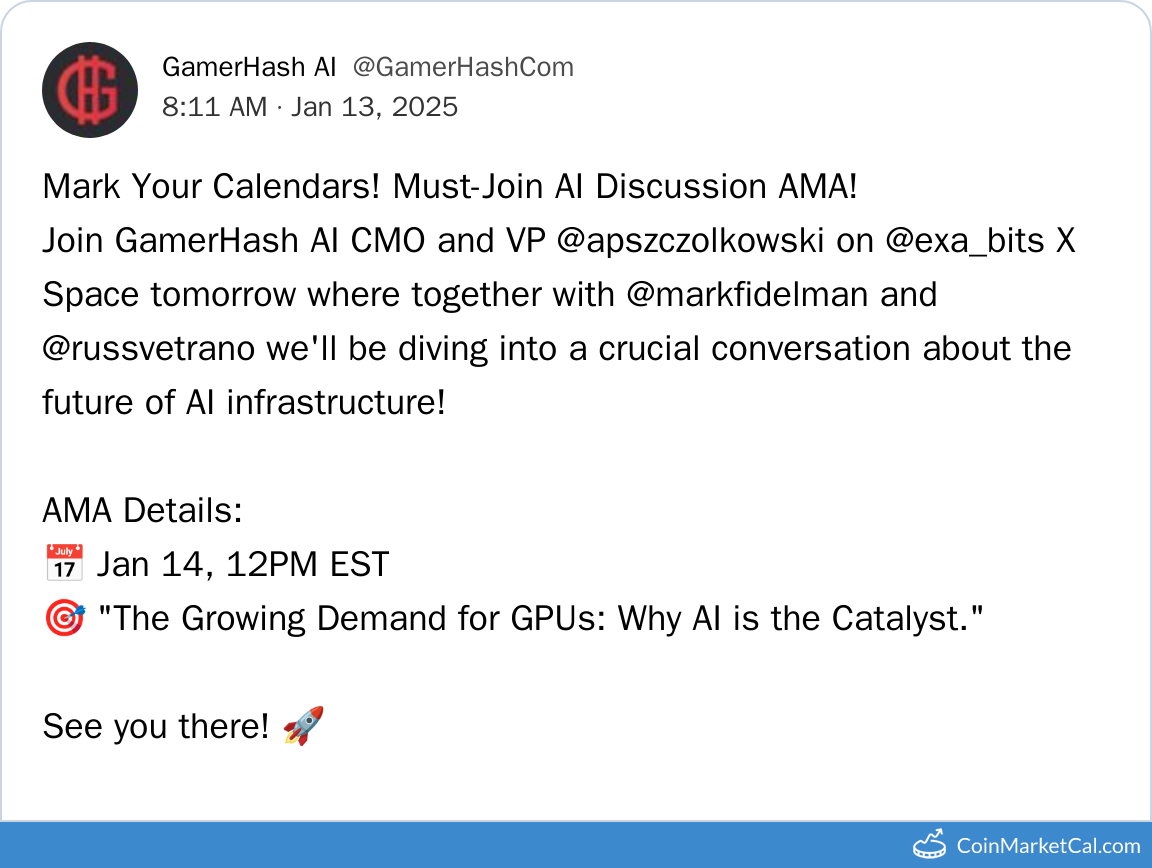 AI Infrastructure AMA