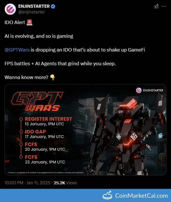 GPTW IDO on Enjinstarter