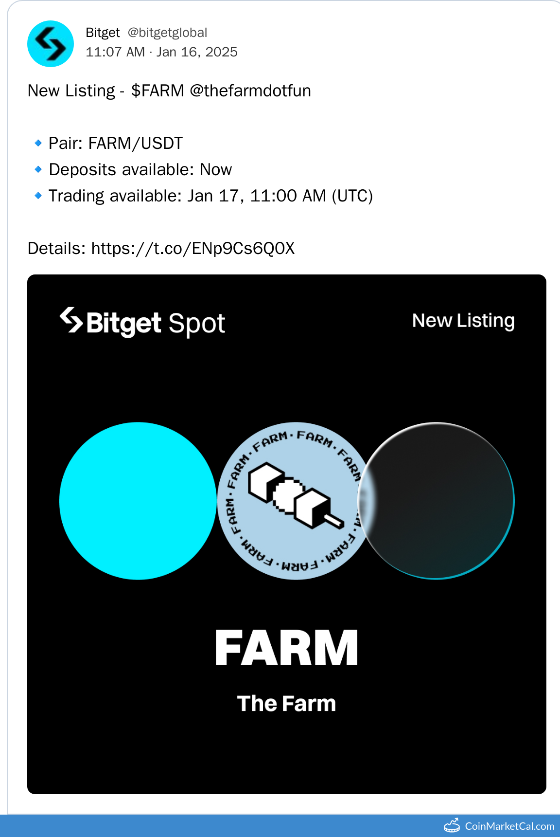 Bitget Listing