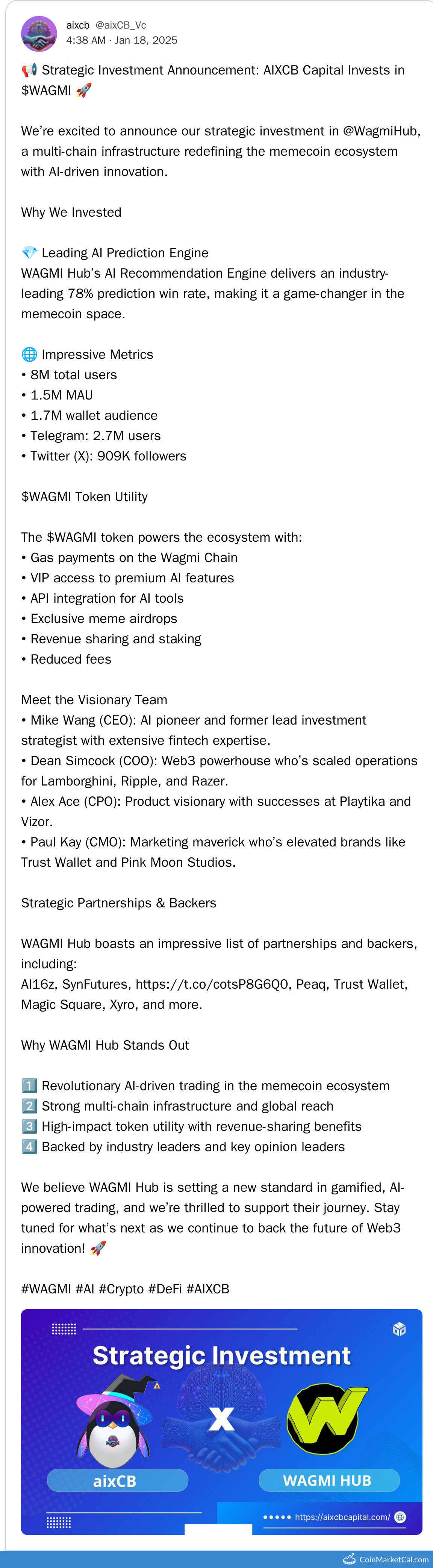 AIXCB Investment